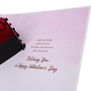 The Very Best Valentine's Day Pop-Up Card