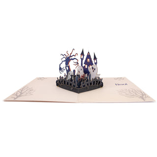 Haunted House Halloween Pop-Up Card