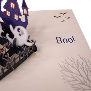 Haunted House Halloween Pop-Up Card