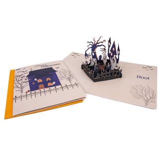 Haunted House Halloween Pop-Up Card