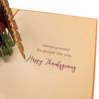 Turkey Thanksgiving Pop-Up Card
