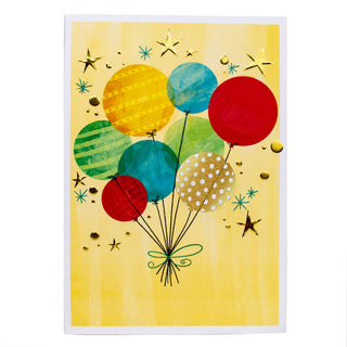 Birthday Balloons Pop-Up Card