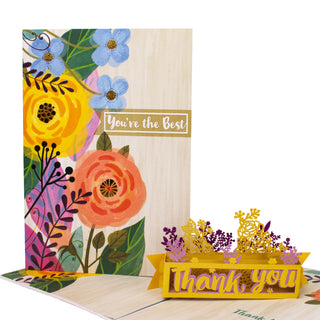 You're the Best Thank You Pop-Up Card