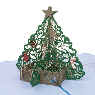 Christmas Tree Christmas Pop-Up Card
