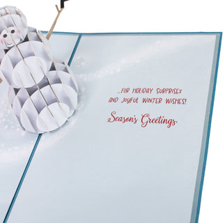 Jolly Snowman Christmas Pop-Up Card