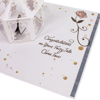 Happily Ever After Wedding Pop-Up Card