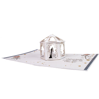 Happily Ever After Wedding Pop-Up Card