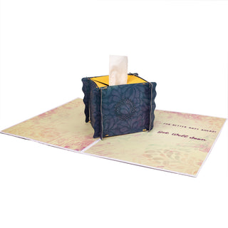 Tissue Box Get Well Pop-Up Card