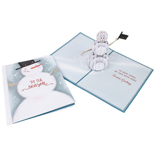 Jolly Snowman Christmas Pop-Up Card