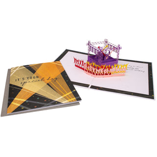 Concert Birthday Pop-Up Card