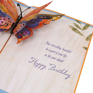 Butterfly Birthday Pop-Up Card