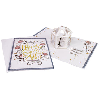 Happily Ever After Wedding Pop-Up Card