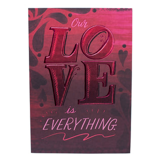 LOVE Statue Love Pop-Up Card
