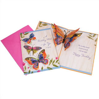 Butterfly Birthday Pop-Up Card