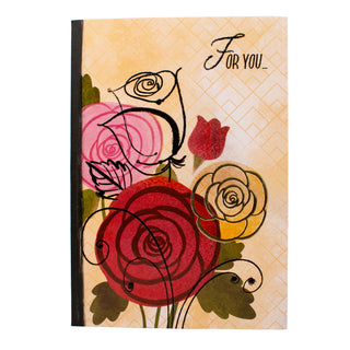 Red Roses Birthday Pop-Up Card