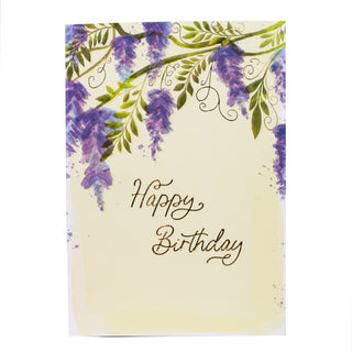 Wisteria Tree Birthday Pop-Up Card