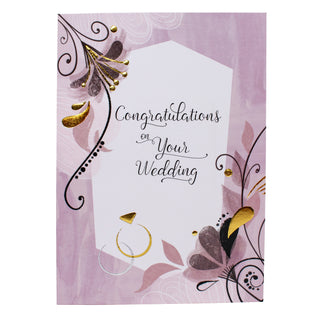 Love You Rings Wedding Pop-Up Card